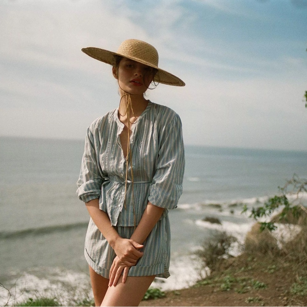 Doen Lille top in Monte Isola Stripe